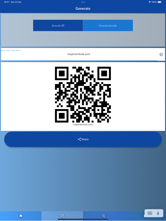 Screenshot #6 pour MyCodeScanner
