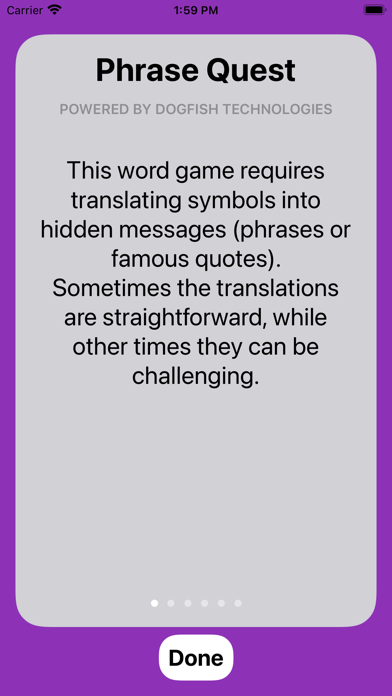 Phrase Quest Screenshot