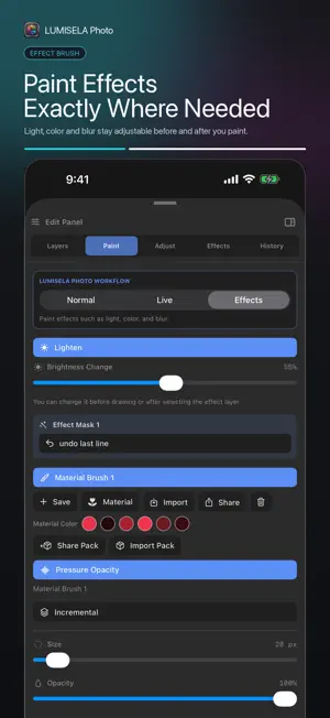 LUMISELA Photo screenshot 3
