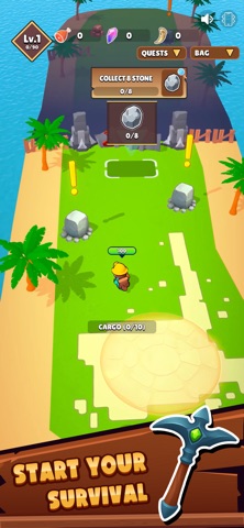 Mine Adventure : Survival RPG iPhone screenshot