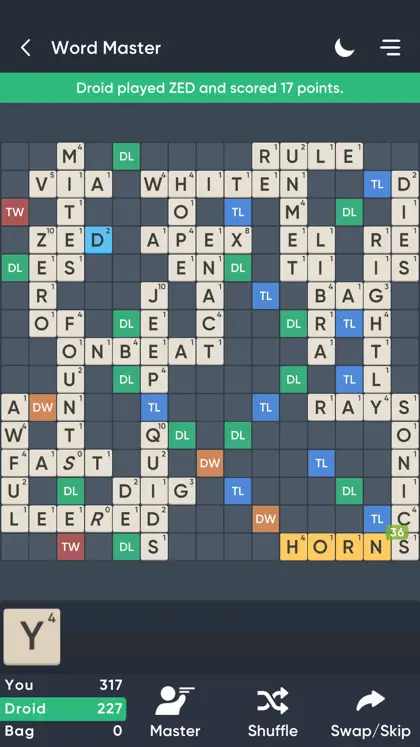 Screenshot 3 di 6 di Word Master - Pro