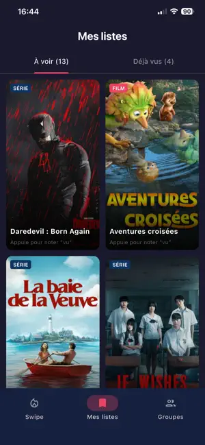 On regarde quoi ? screenshot 2