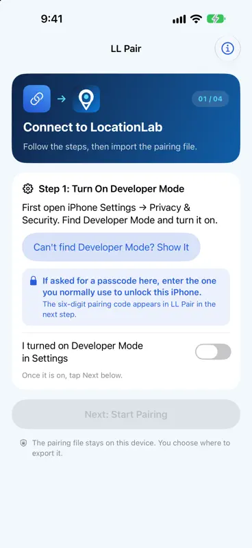 LL Pair: Developer Mode screenshot 1 of 1
