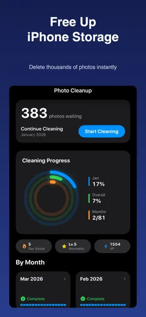 Photo Cleaner・Swipe Delete screenshot 1