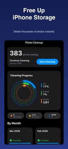 Photo Cleaner・Swipe Delete Screenshot 1 of 5