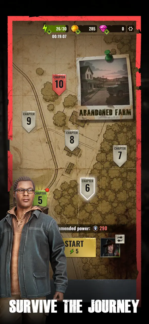The Walking Dead: Aftermath iOS Mod IPA screenshot 6 - iOS game interface