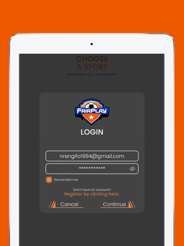 FairPlayPR iPad screenshot