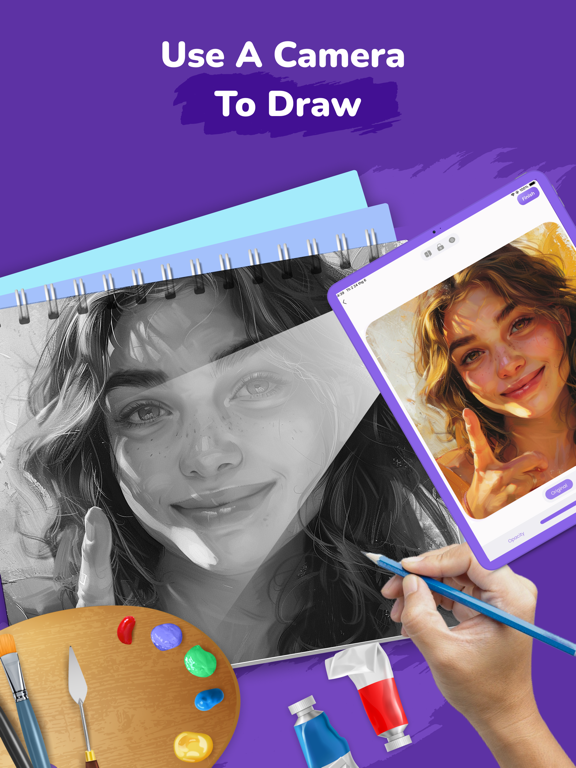 AR Sketch Anime: Trace Drawing iPad screenshot 7