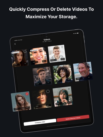 Duplicate Photo Cleaner App iPad screenshot