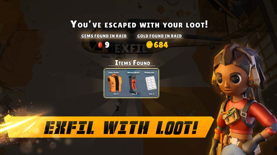 #4. Exfil: Loot & Extract (iOS) 由: Kwalee Ltd