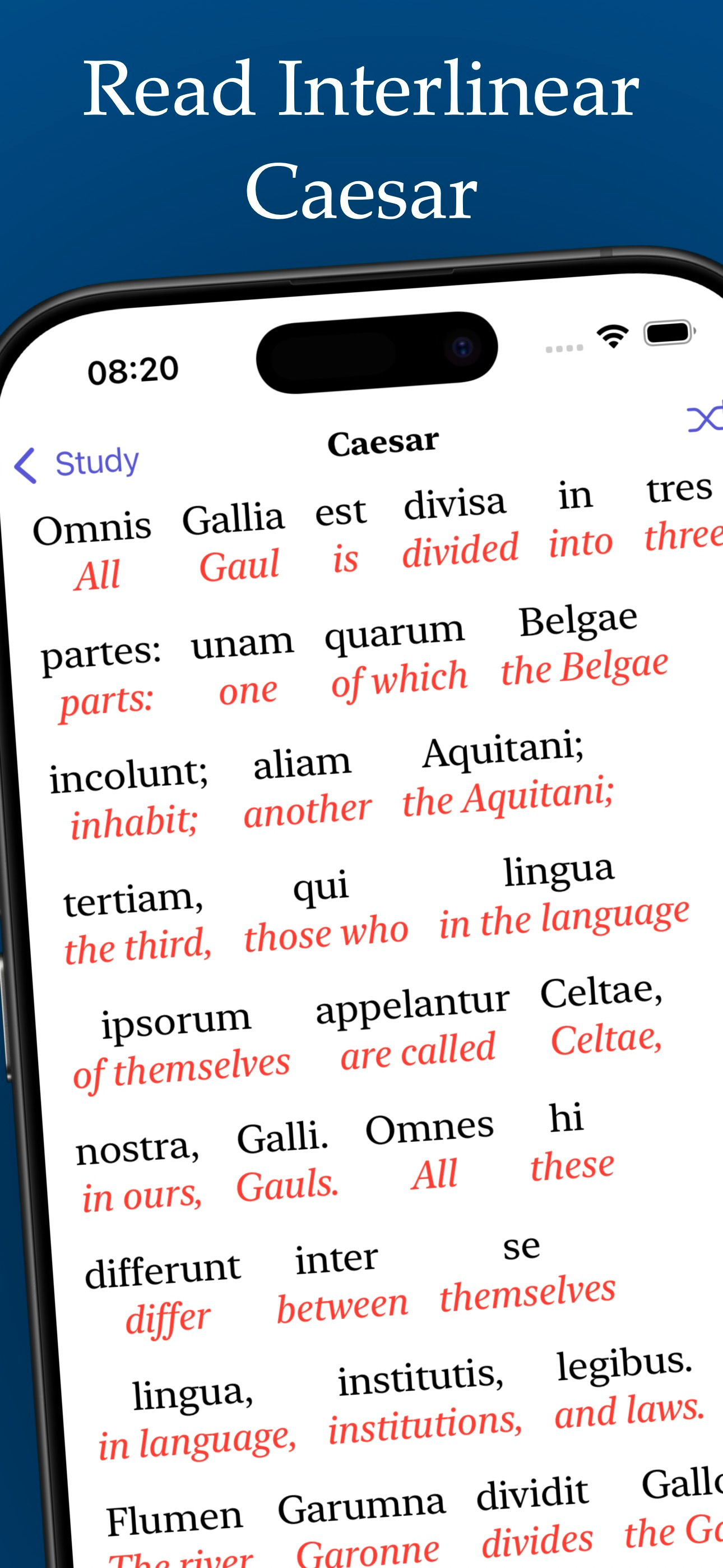 Study Latin and Greek - SPQR screenshot 6