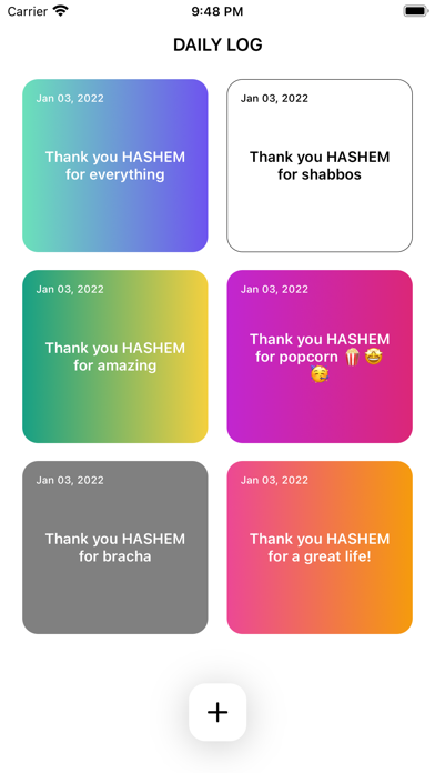 Thank you Hashem Screenshot