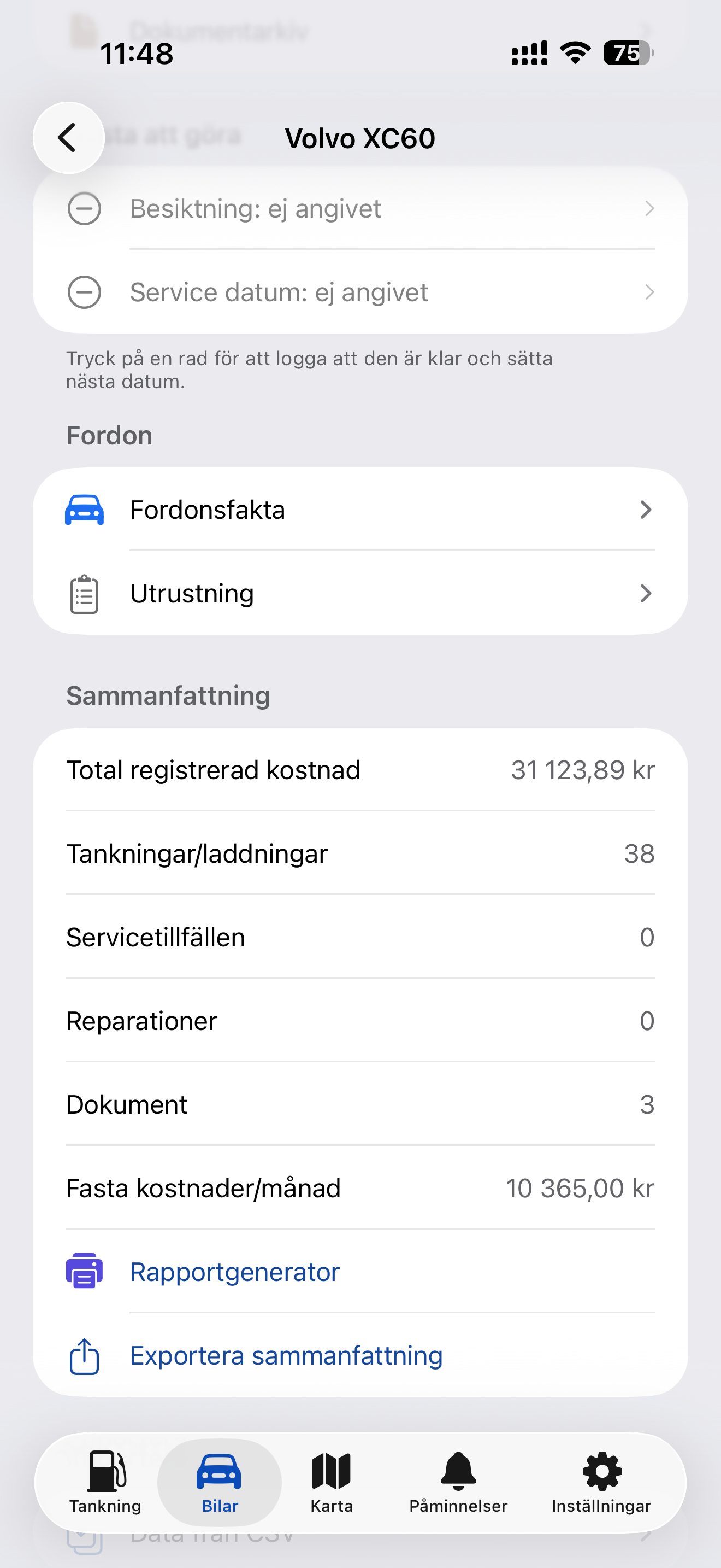 Bilpärmen screenshot 6
