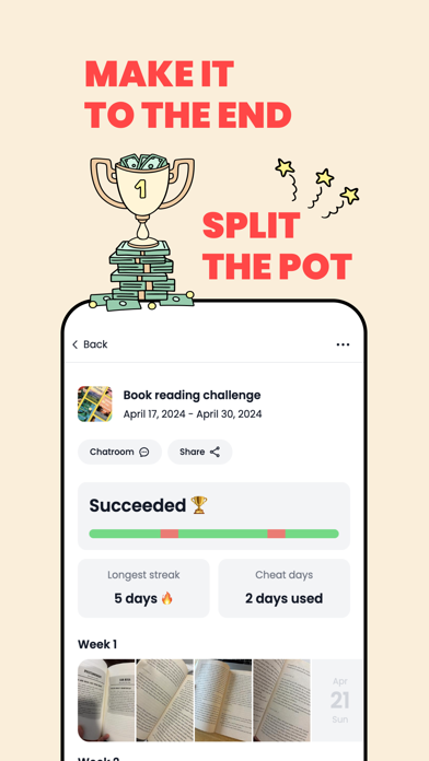 Goalie: Habit & Accountability Screenshot