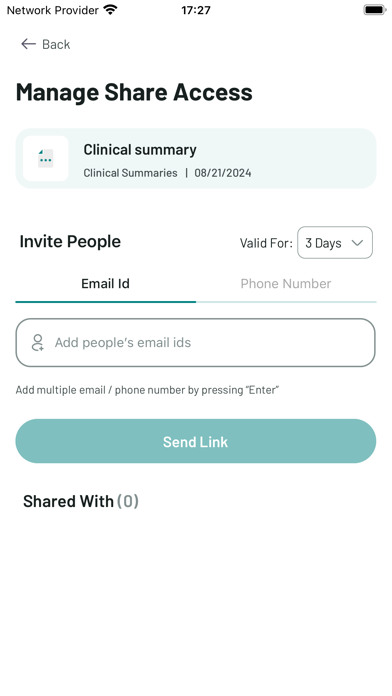 Curamei Patient Screenshot