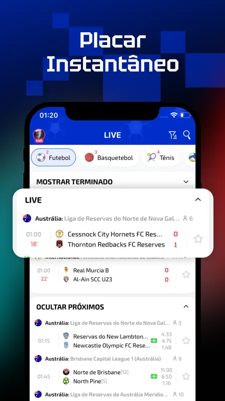 AiScore - Resultados ao vivo screenshot 7 of 8
