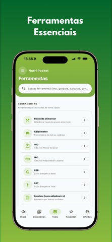 Nutri Pocket screenshot