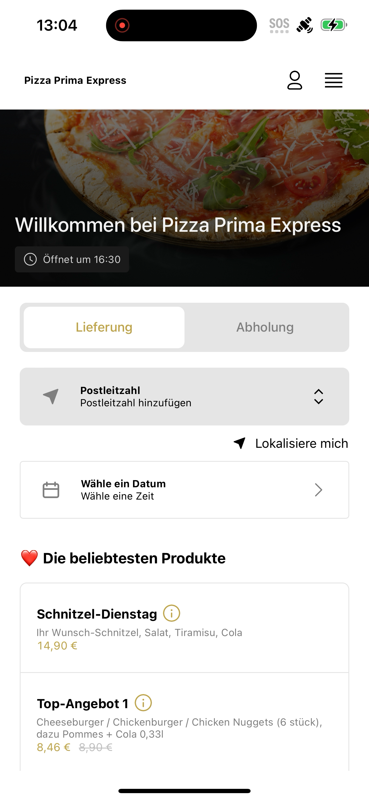 Pizza Prima Express Frankfurt screenshot 6
