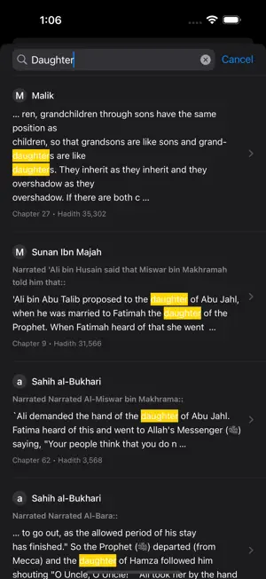 Hadith Collection All screenshot 4