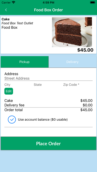 myFresh Wallet Screenshot