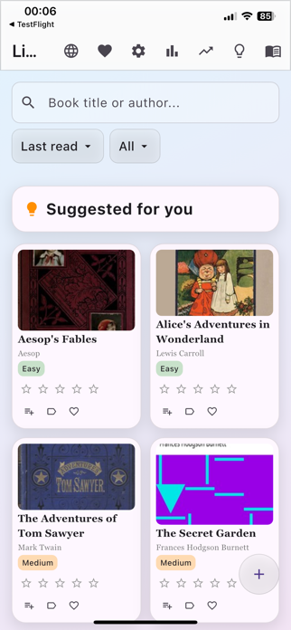 StoryReader – Learn English Screenshot 1 of 10