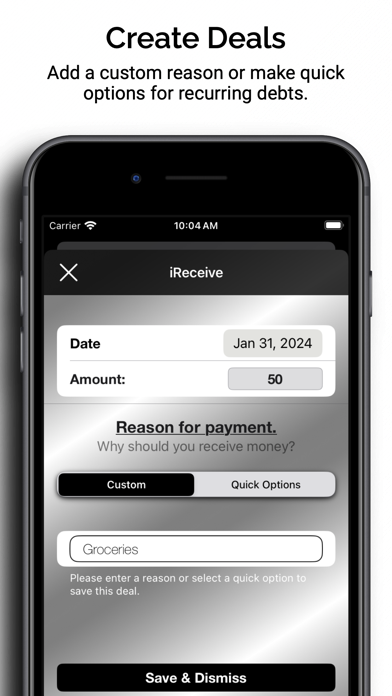 iOweYou: Debt Tracker Screenshot