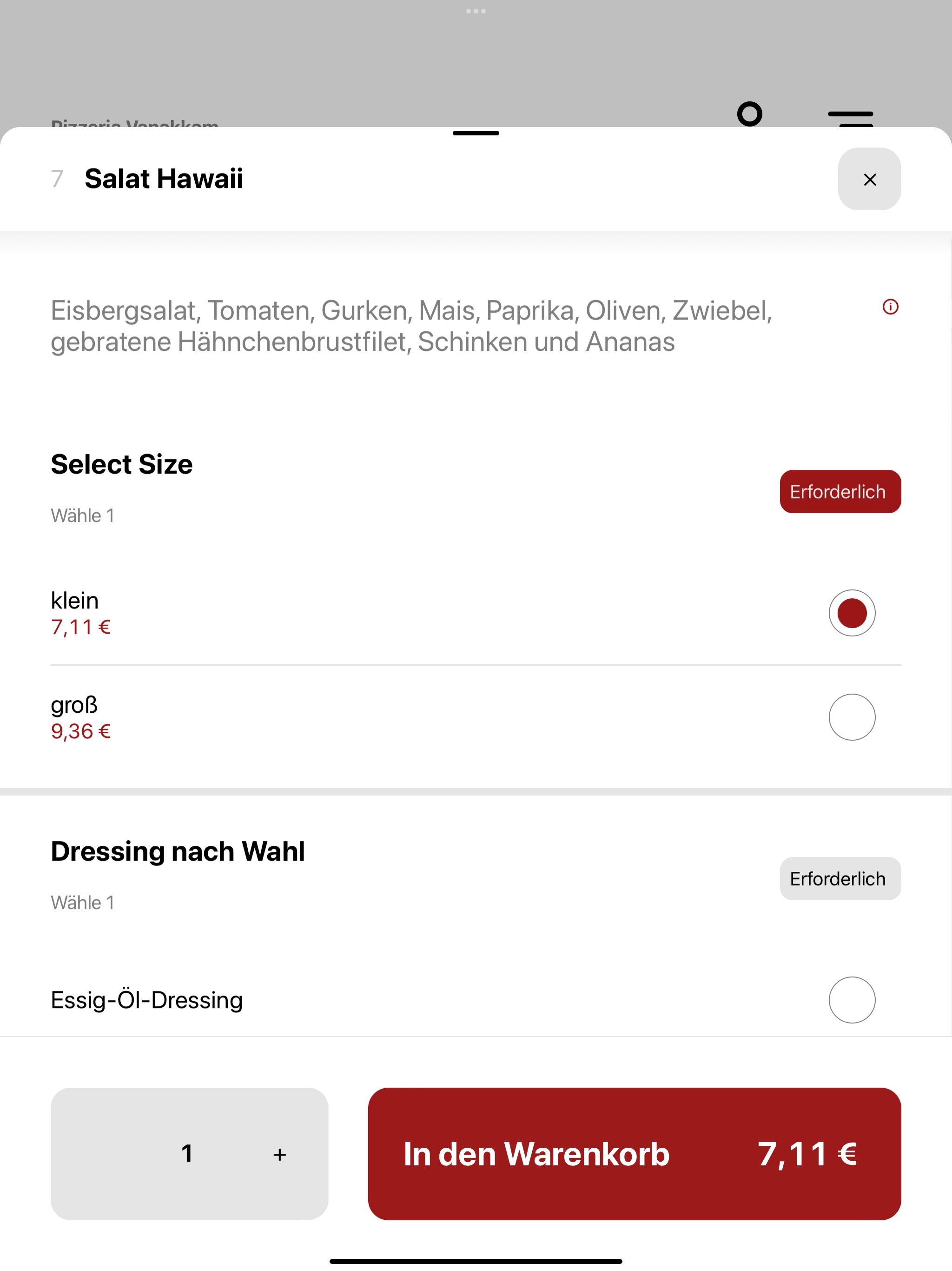 Pizzeria Vanakkam screenshot 8