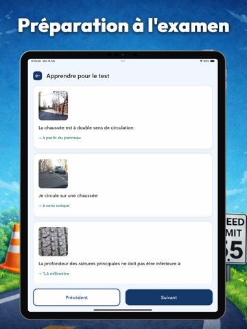 code de la route france iPad screenshot