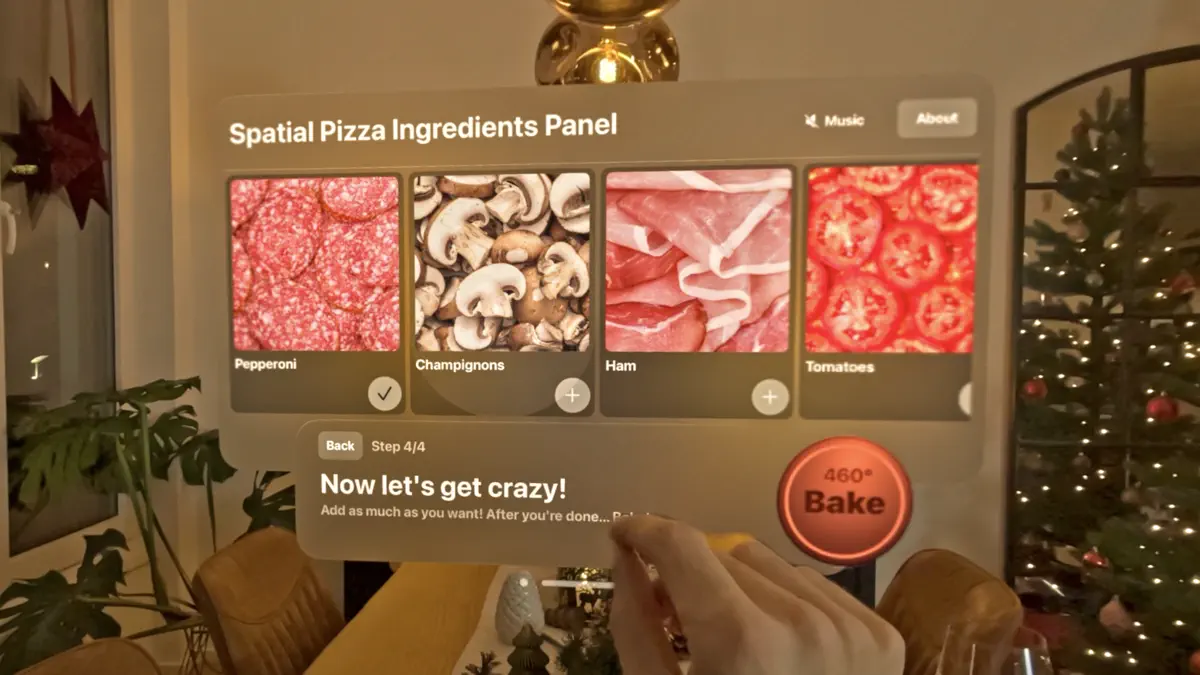 Spatial Pizza screenshot 2