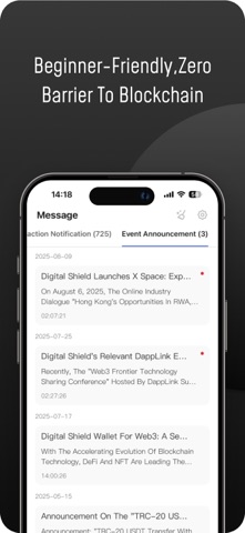 Digital Shield: Crypto Wallet iPhone screenshot