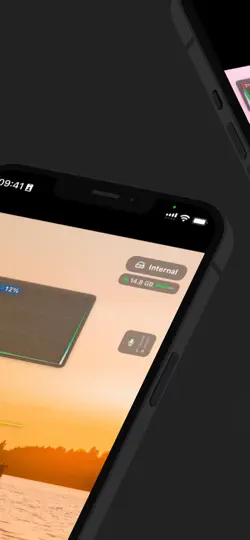 Screenshot von RAW Cam: Open Gate DNG Video auf dem iPhone 2