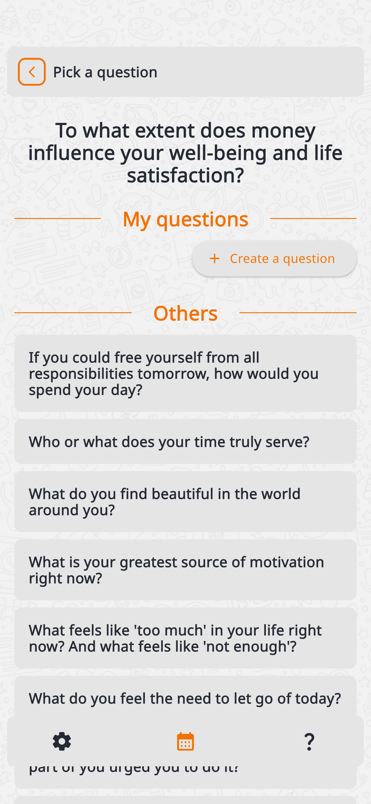 One Question per Day