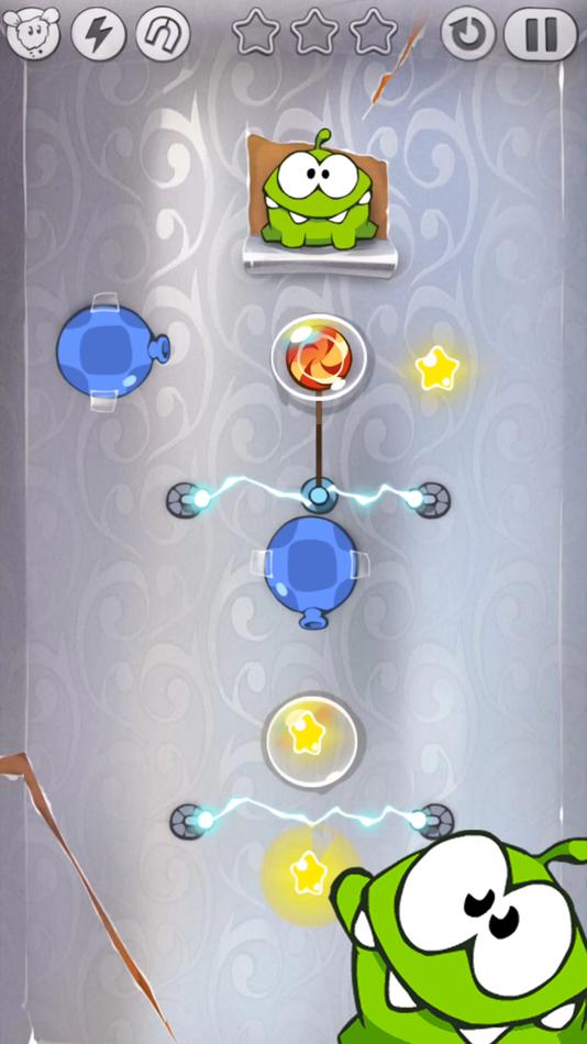 #4. Cut the Rope: Physics Puzzle (iOS) Podle: ZeptoLab UK Limited