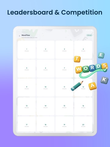 Lexora: Word Puzzle Games iPad screenshot