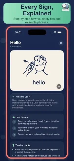 ASL Handsign Tutor by CS screenshot 4