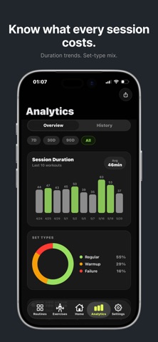 GymTracker: Workout Log Screenshot 7 of 8