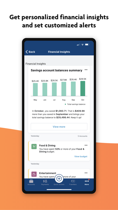 Wintrust Community Banks iPhone screenshot 6 - Finance app
