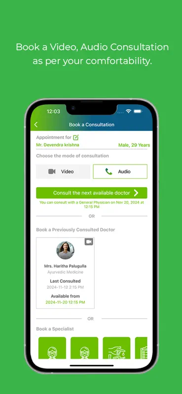 DocOnline: Ask a Doctor Online screenshot 2 of 8