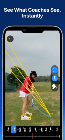 GolfWiz AI高尔夫教练分析仪 screenshot
