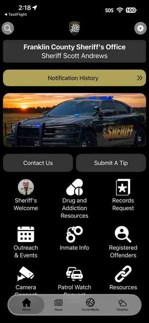 Franklin County Sheriff, GA screenshot 1
