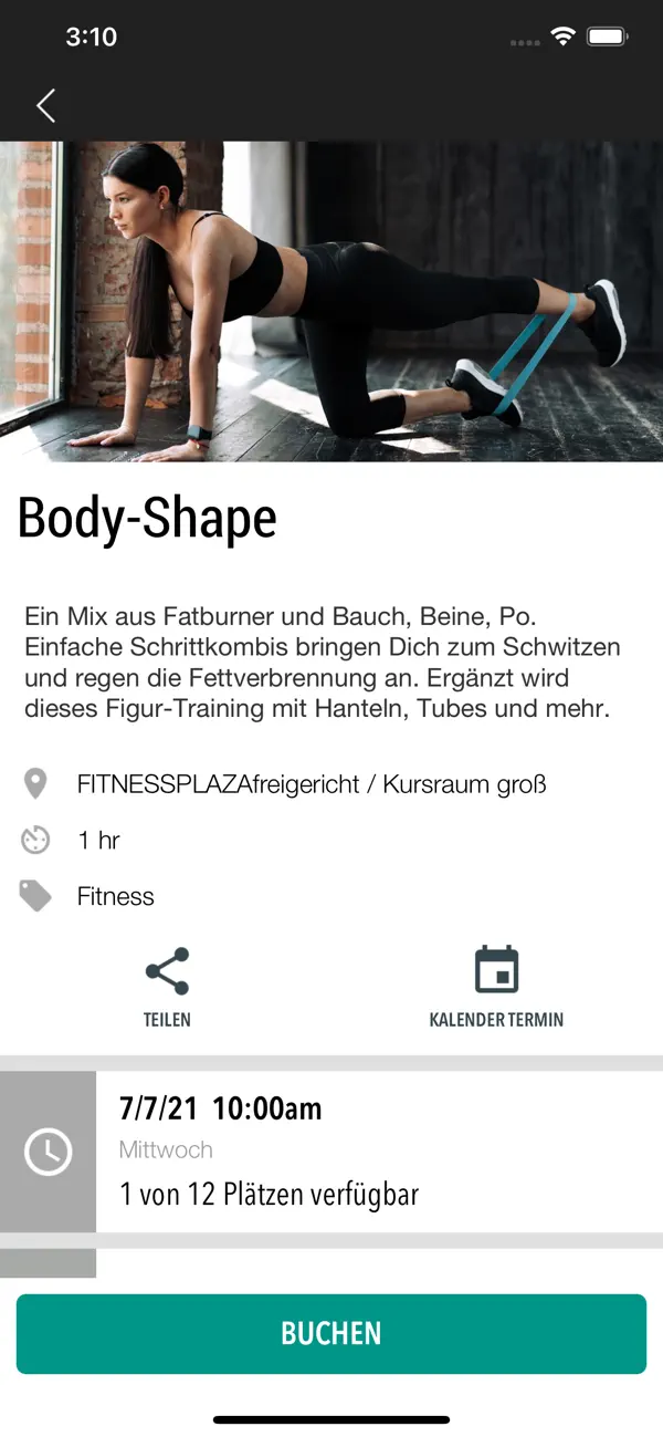 Screenshot #3 pour FITNESSPLAZA Freigericht