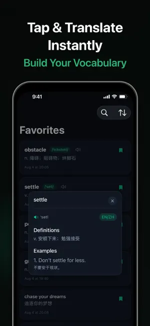 Video Language Learning - Mora screenshot 2