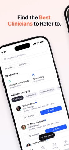 Offcall: Secure Referrals screenshot