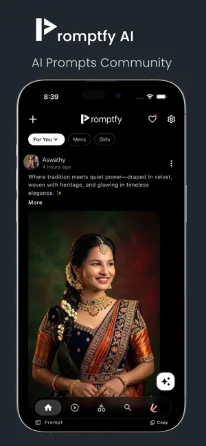 Promptfy: AI Prompts Community screenshot 1
