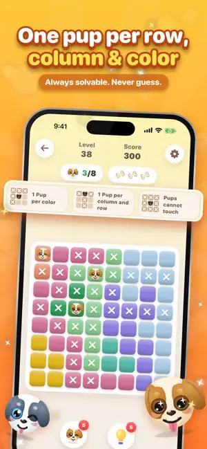 PawDoku: Dog Logic Puzzle screenshot 1