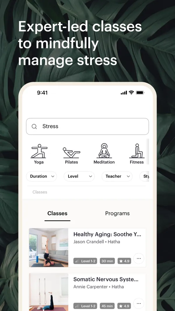 Glo | Yoga and Meditation App iPhone App Screenshot 3 – Gesundheit & Fitness