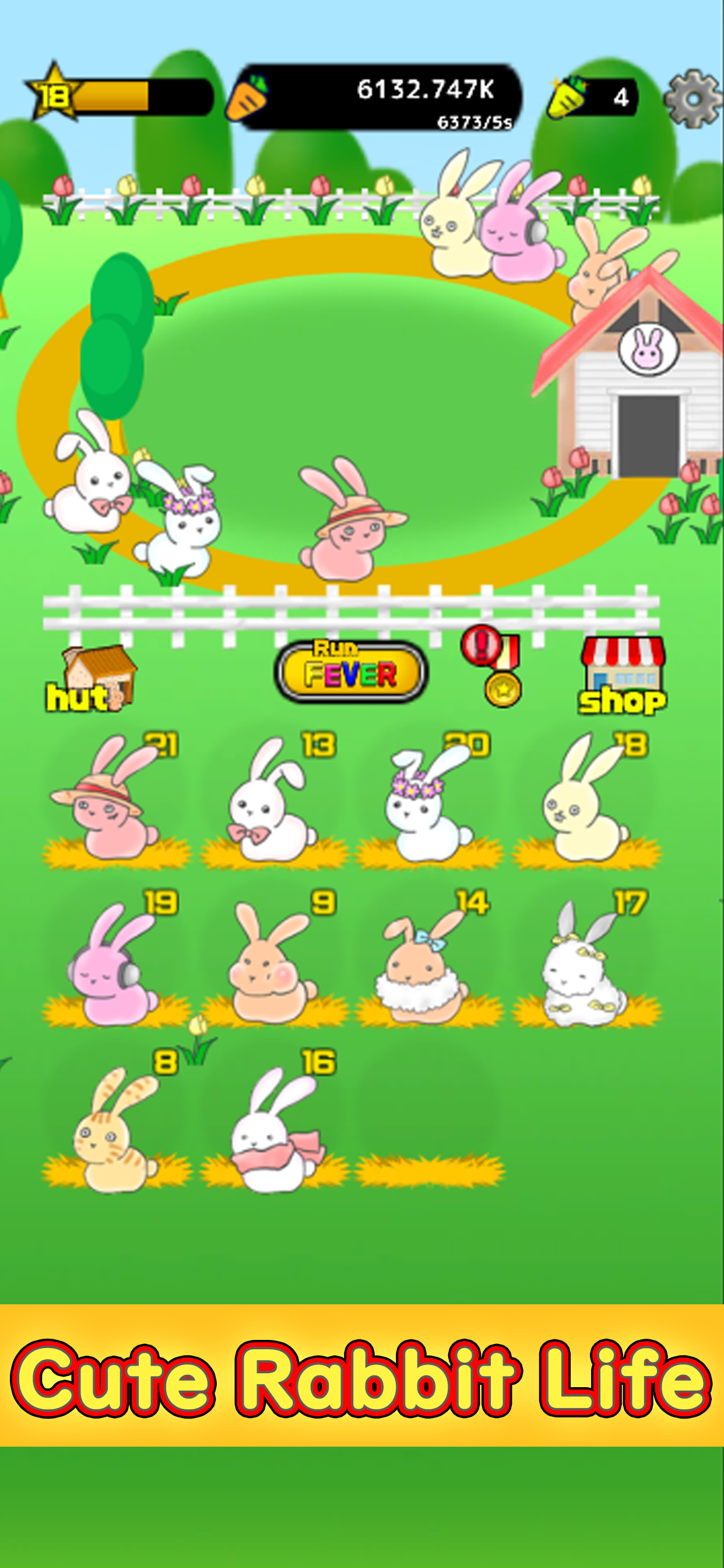RabbitFarmStory IdlepuzzleGame