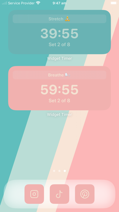 Widget Timer Screenshot