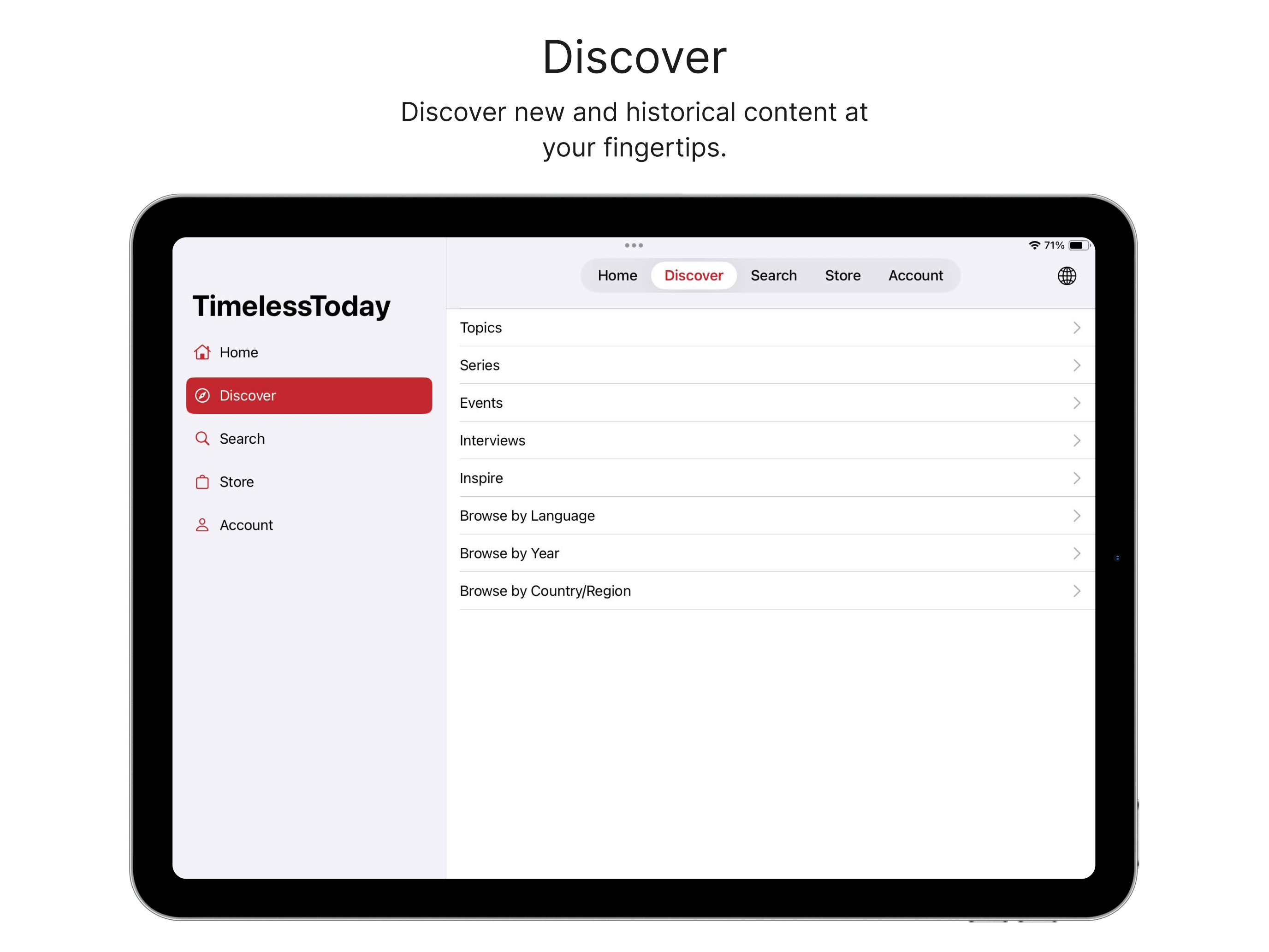 TimelessToday® screenshot 8