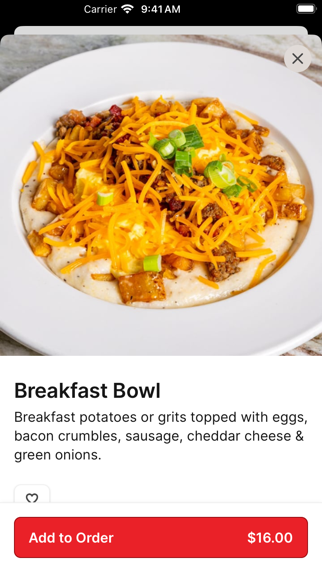 Big John's Eatery iPhone screenshot 4 - Food & Drink app